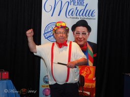 Pierre Mardue im Gleisgarten am 19. Mai 2024